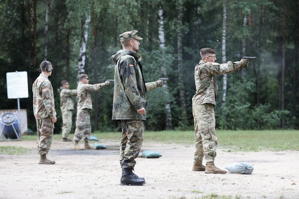 German Armed Forces Proficiency Badge pistol shoot