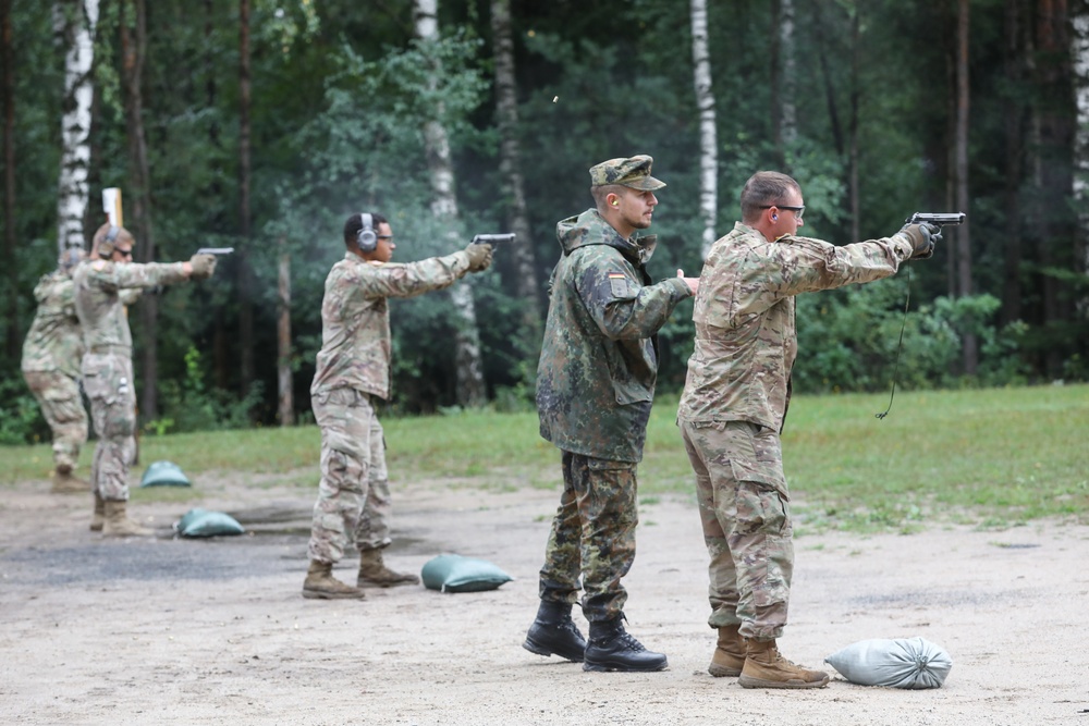 German Armed Forces Proficiency Badge pistol shoot