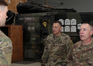 Task Force Spartan commander visits Kuwait Naval Base troops