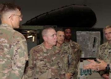 Task Force Spartan commander visits Kuwait Naval Base troops