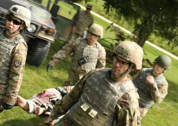 The 108th ASMC completes trauma-focused field training exercise in Iowa