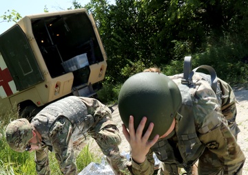 The 108th ASMC completes trauma-focused field training exercise in Iowa