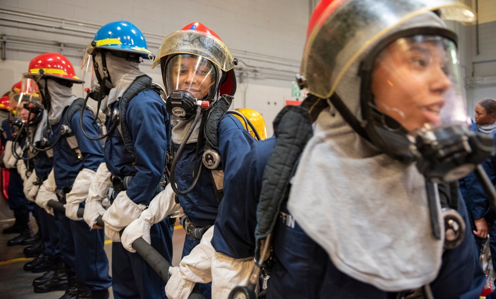 Recruit Training Command Fire Fighting Applications