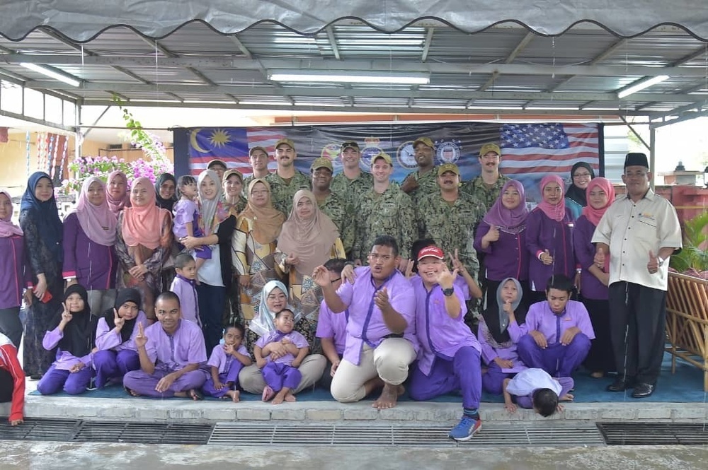 U.S. Navy Visits Healing Center as part of MTA Malaysia 2019