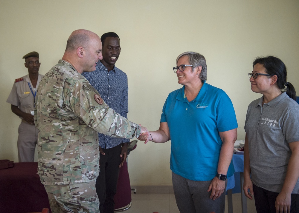 CJTF-HOA Deputy Commanding General visits Kamenge Military Hospital