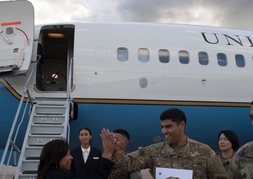 Congressional delegates visit Soto Cano service members