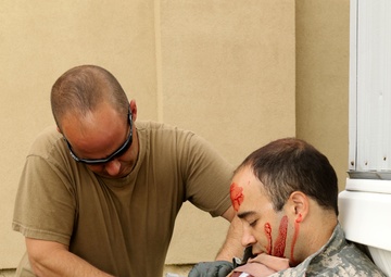 108th ASMC conduct MASCAL exercise during training in Iowa