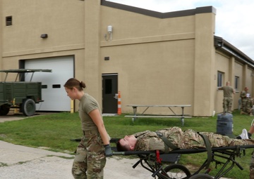 108th ASMC conduct MASCAL exercise during training in Iowa