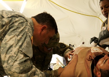 108th ASMC conduct MASCAL exercise during training in Iowa
