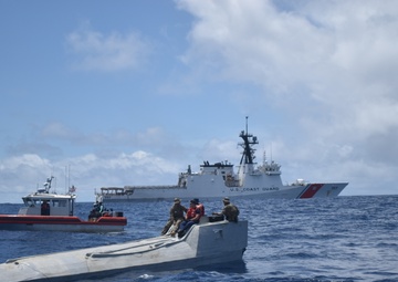 Coast Guard Cutter Midgett crews make second cocaine seizure within five days, 4,600 pounds of cocaine interdicted