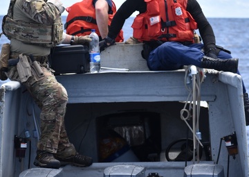 Coast Guard Cutter Midgett crews make second cocaine seizure within five days, 4,600 pounds of cocaine interdicted