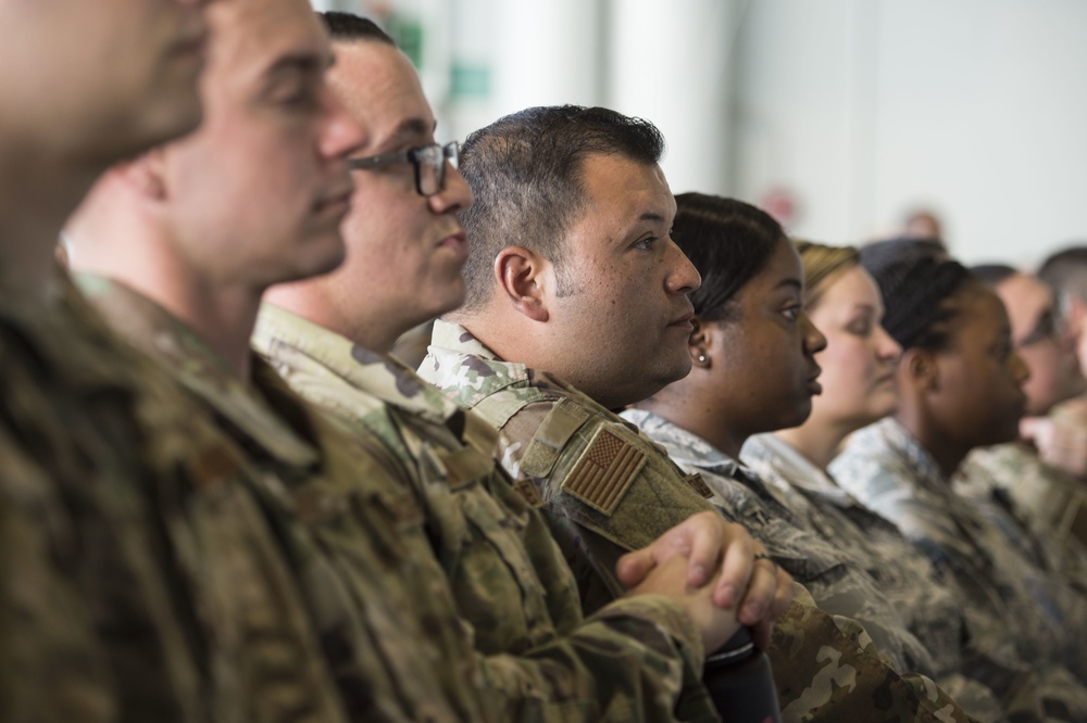 Sky Warriors host CSAF at Hickam Airfield