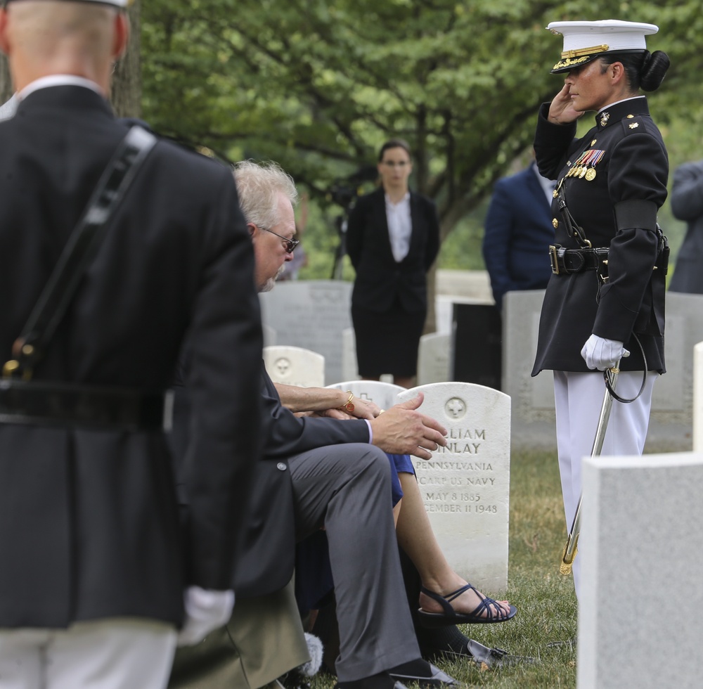 Barracks Marines Escort the Casket of Maj. Matthew M. Wiegand