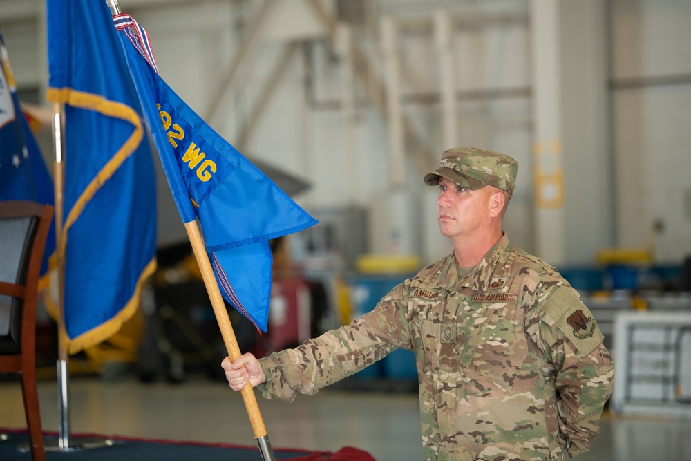 192nd Wing change of command ceremony