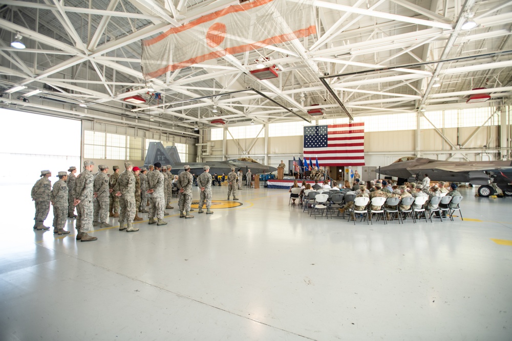 192nd Wing change of command ceremony