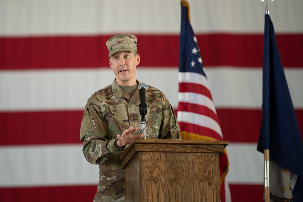 192nd Wing change of command ceremony