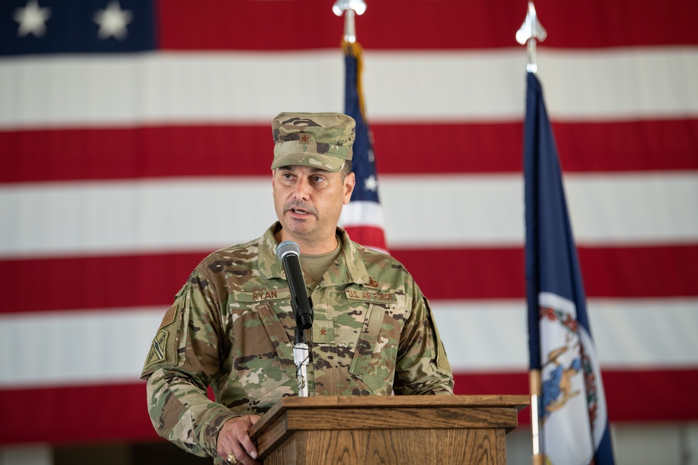 192nd Wing change of command ceremony