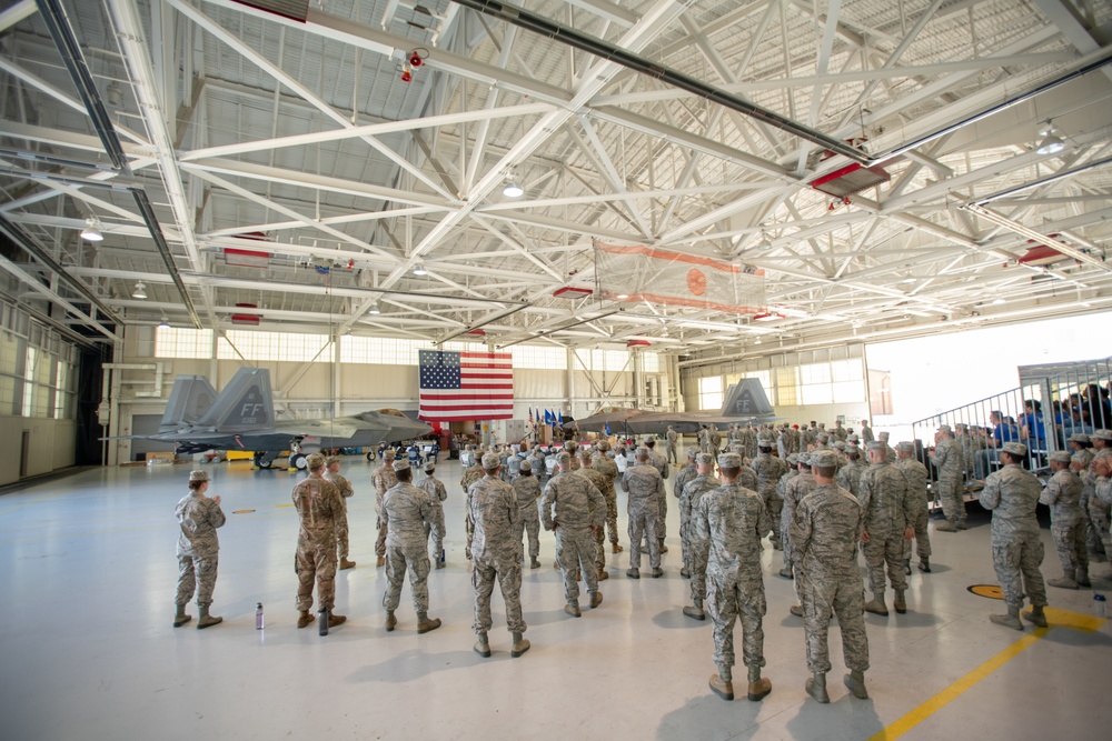 192nd Wing change of command ceremony