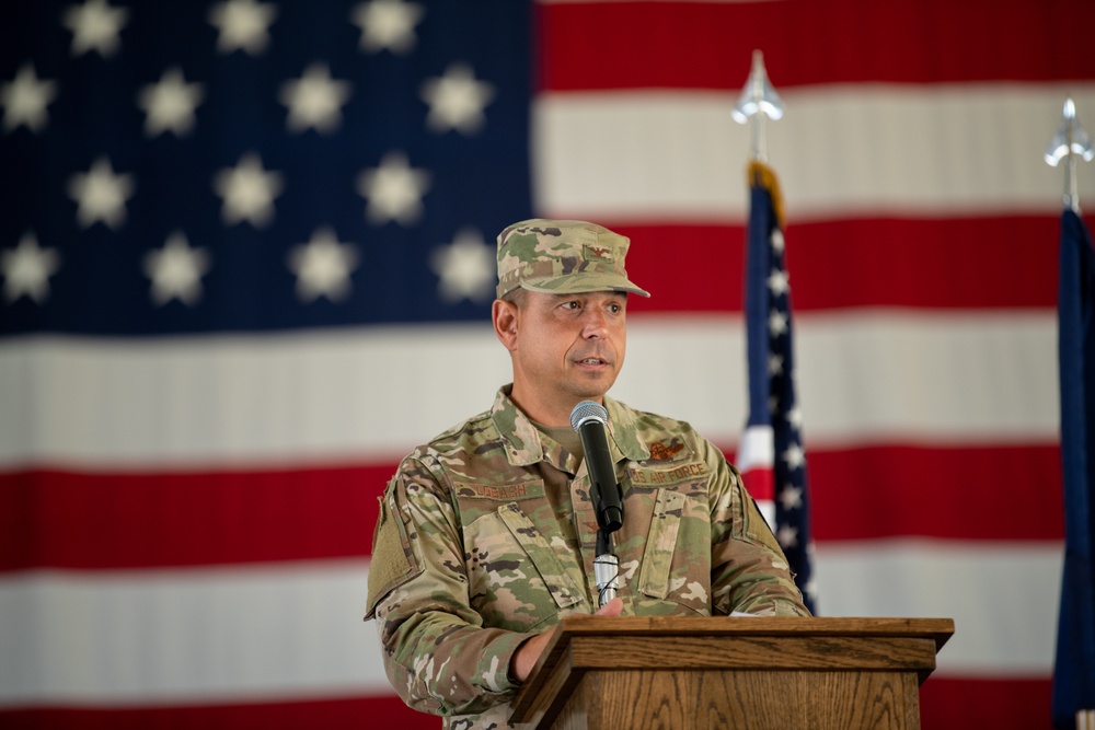 192nd Wing change of command ceremony