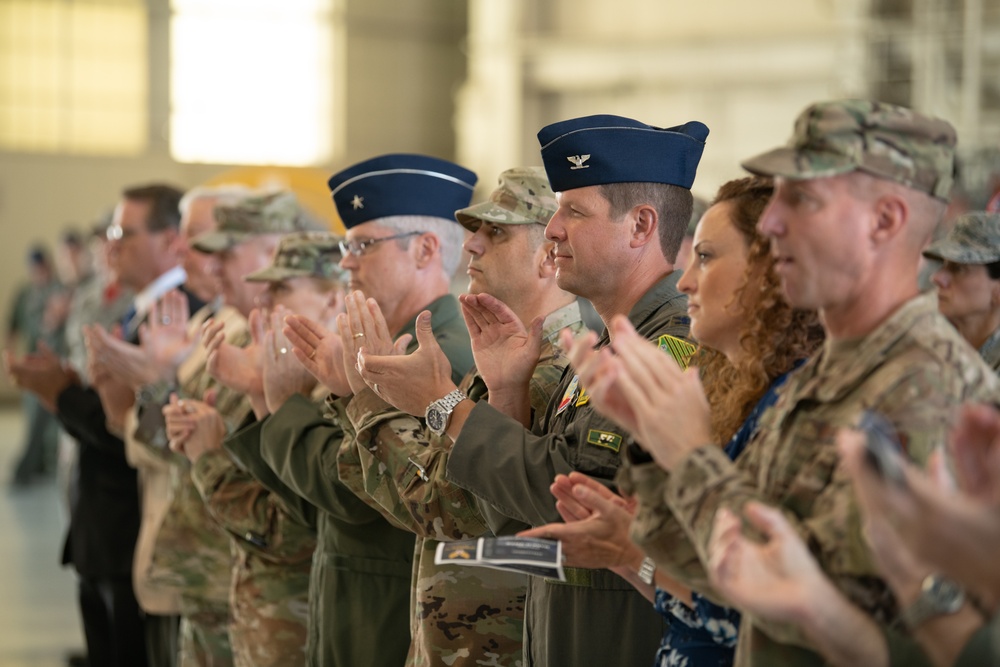 192nd Wing change of command ceremony