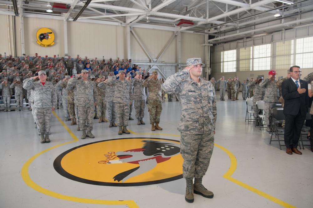 192nd Wing change of command ceremony