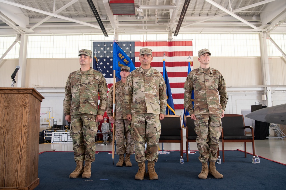 192nd Wing change of command ceremony