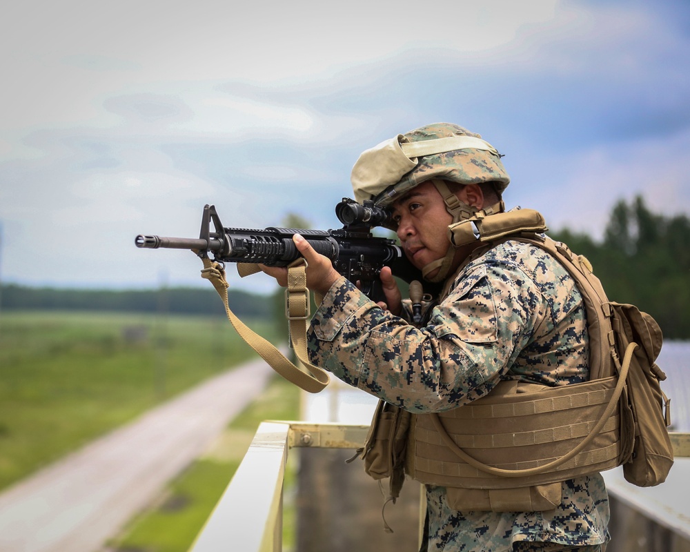 U.S. Marines with CLB-6 Conduct NEO Training