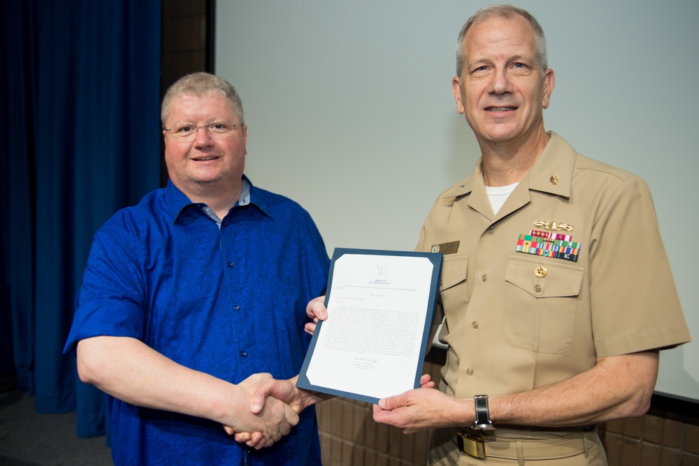 RDML Pearigen's Last All Hands