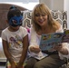 Camp Pendleton USO hosts story party with voice actors Tara Strong, Greg Cipes