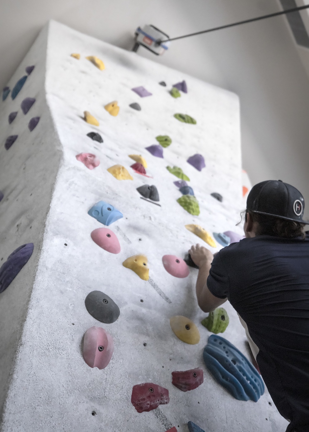 Rock steady: Soldiers, Team Bliss take on the challenge at Soldier Activity Center climbing wall