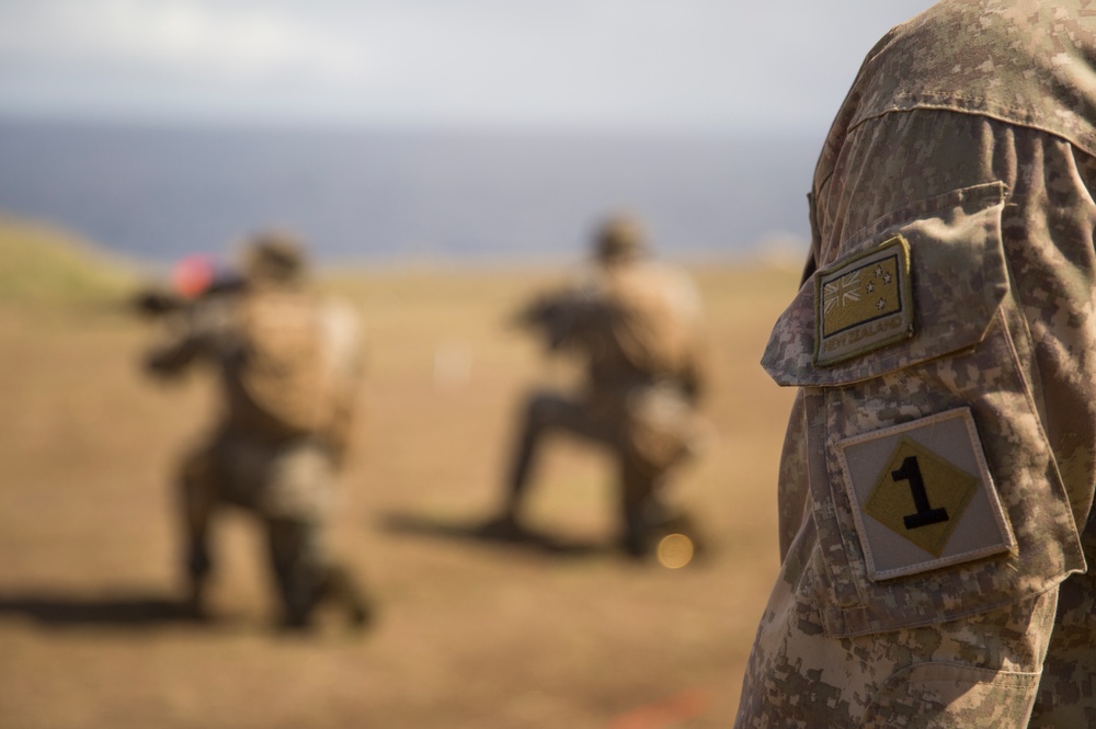 MRF-D Marines conduct marksmanship training during Tafakula