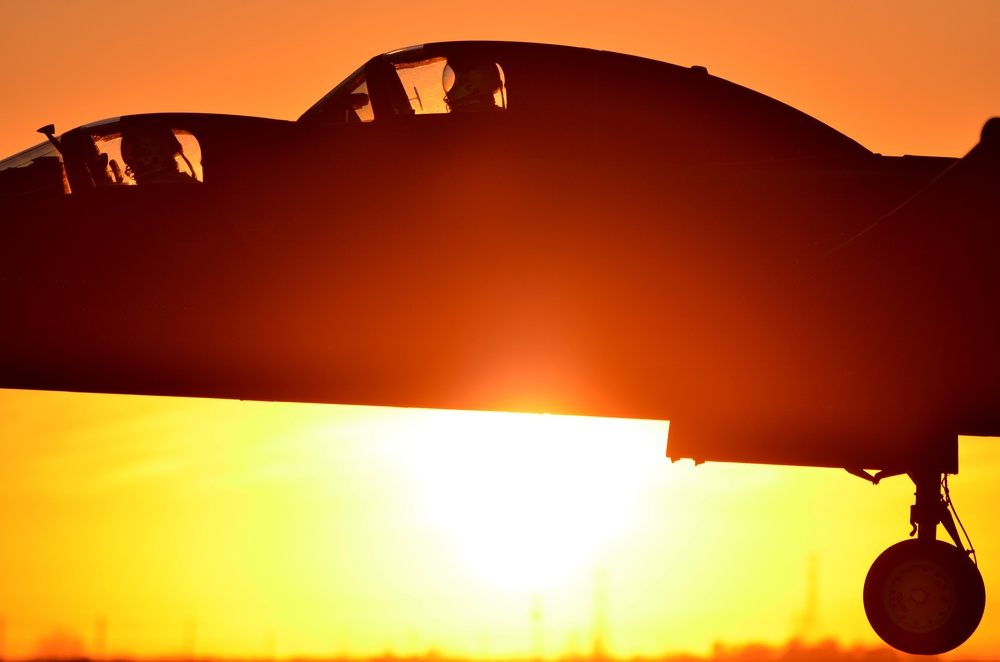 U-2 Dragon Lady at Sunset