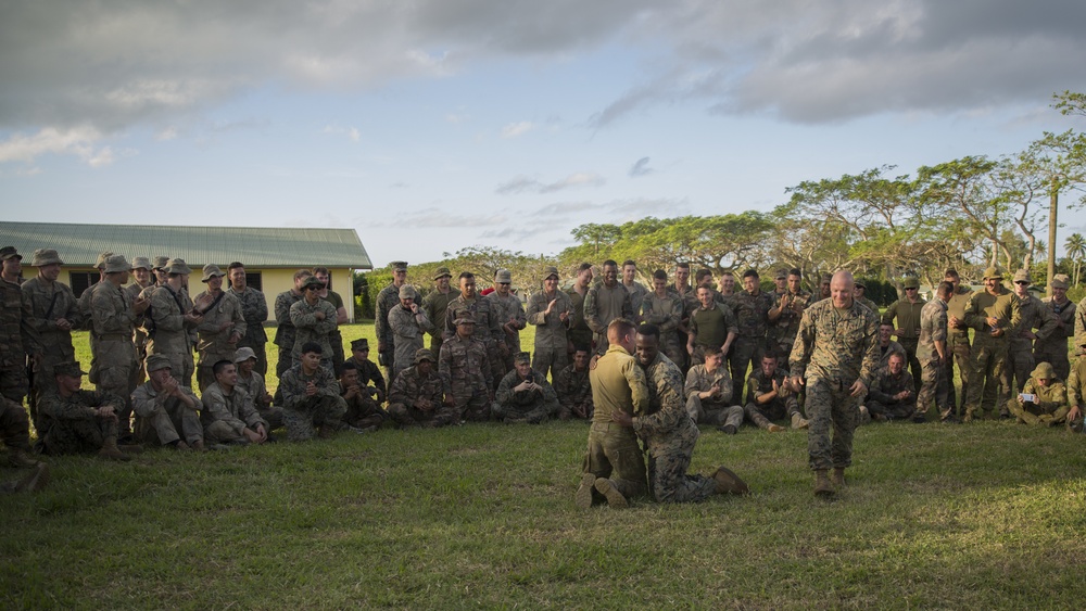 MRFD Marines hold MCMAP competition during Tafakula
