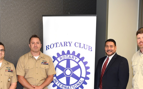 Navy Recruiting District San Antonio visits Port Lavaca Rotary Club