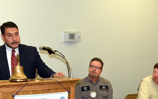 Navy Recruiting District San Antonio visits Port Lavaca Rotary Club