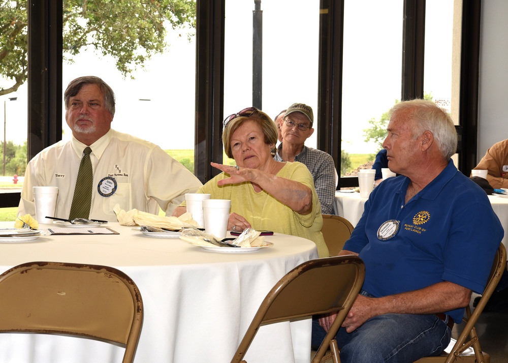 Navy Recruiting District San Antonio visits Port Lavaca Rotary Club