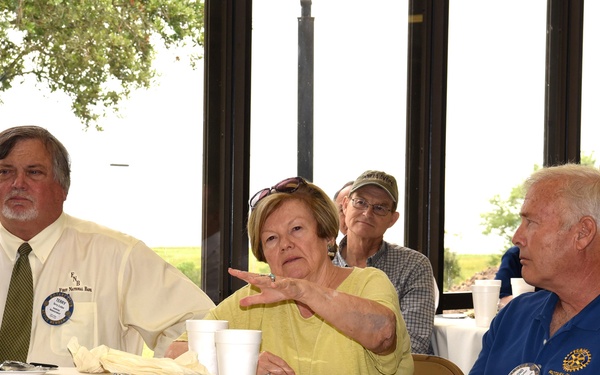 Navy Recruiting District San Antonio visits Port Lavaca Rotary Club