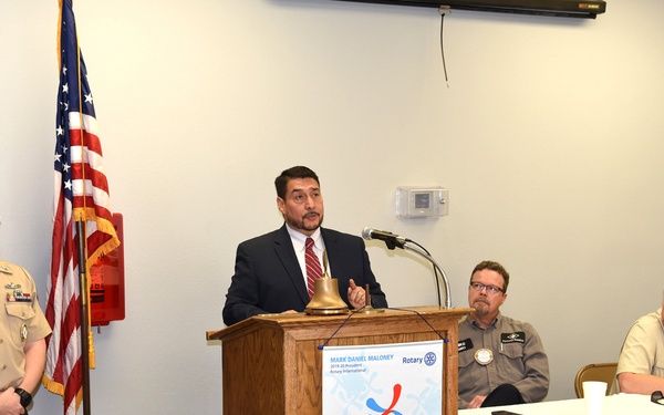 Navy Recruiting District San Antonio visits Port Lavaca Rotary Club