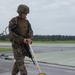 Marines perform a base repair after-attack scenario
