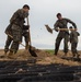 Combat Engineers repair an airfield