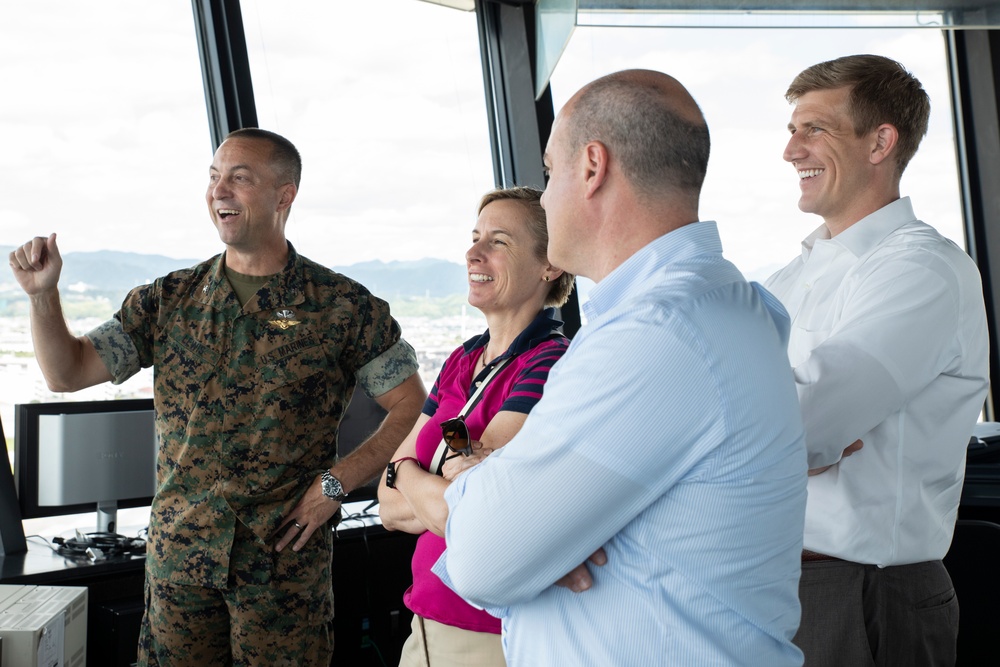 Senate Appropriations Committee staff delegate visits Marine Corps Air Station Iwakuni