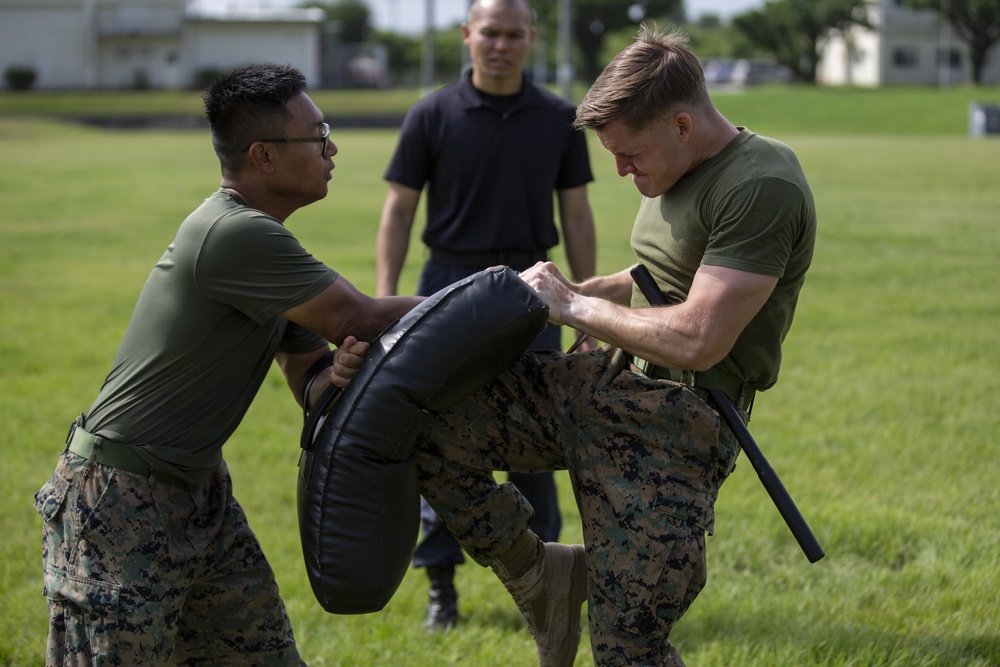 3d Marine Division Marines Conduct Non-Lethal Weapons Training