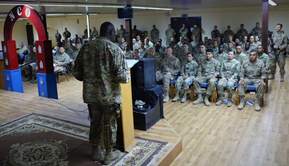 529th Support Battalion NCO Induction Ceremony