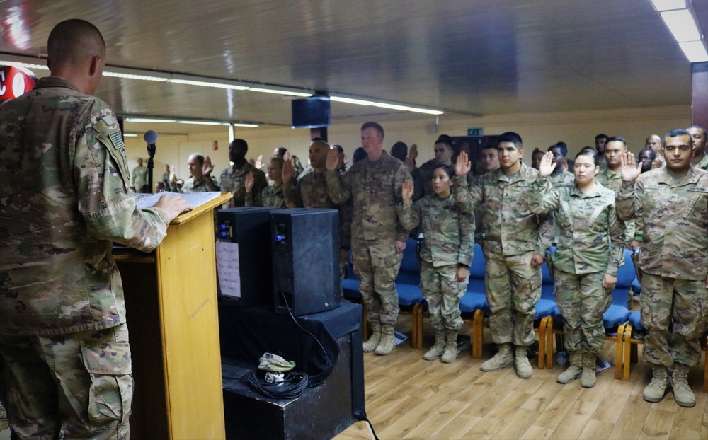 529th Support Battalion NCO Induction Ceremony