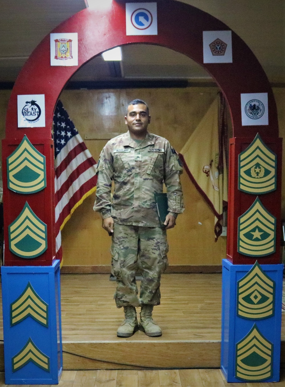 529th Support Battalion NCO Induction Ceremony