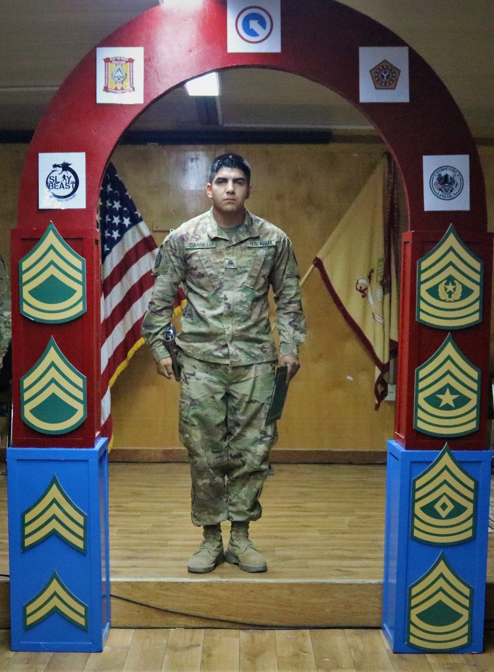 529th Support Battalion NCO Induction Ceremony