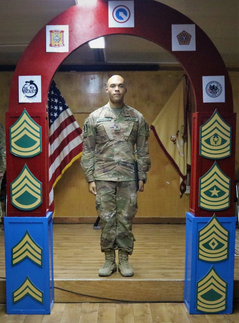 529th Support Battalion NCO Induction Ceremony