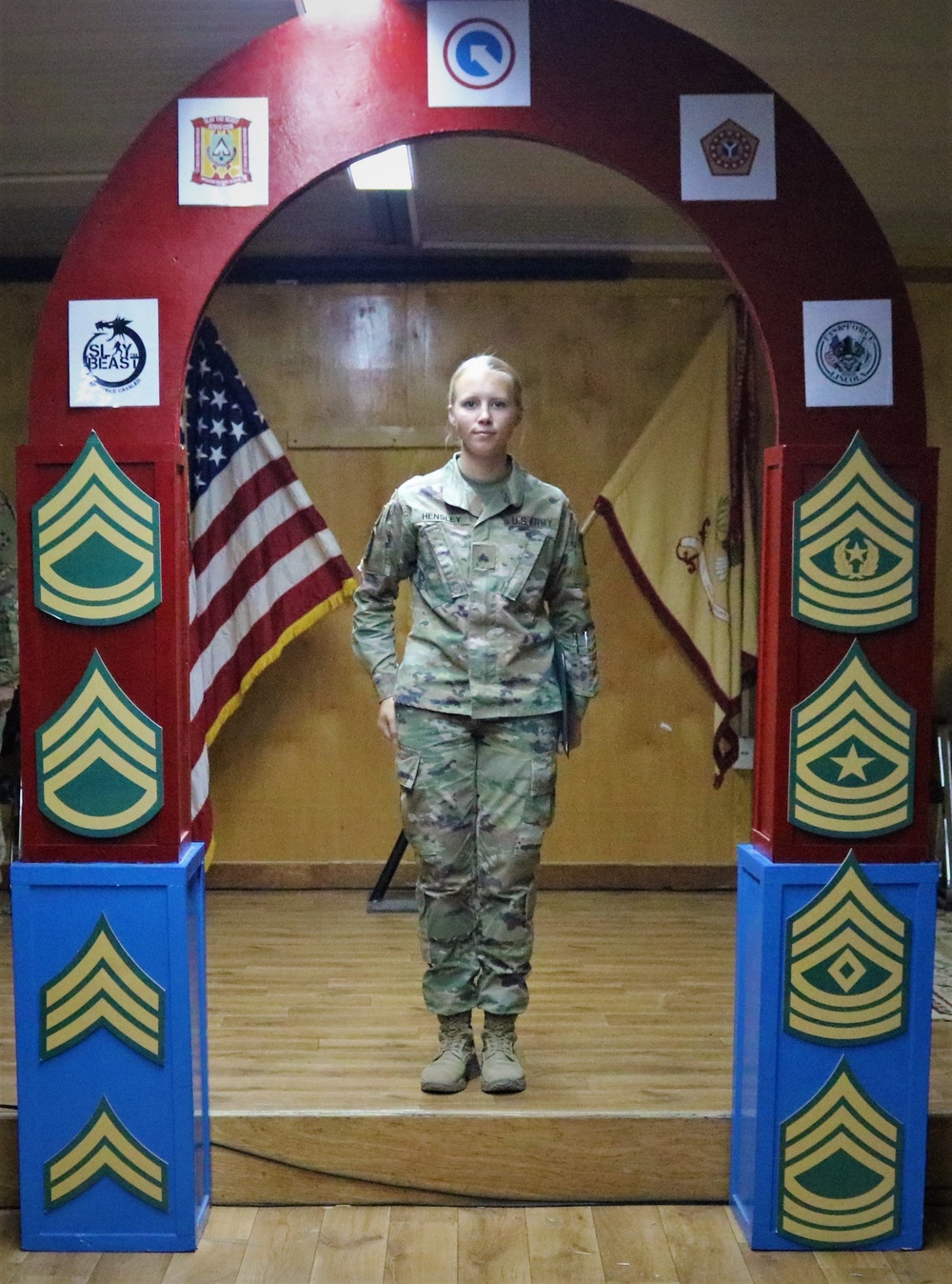 529th Support Battalion NCO Induction Ceremony