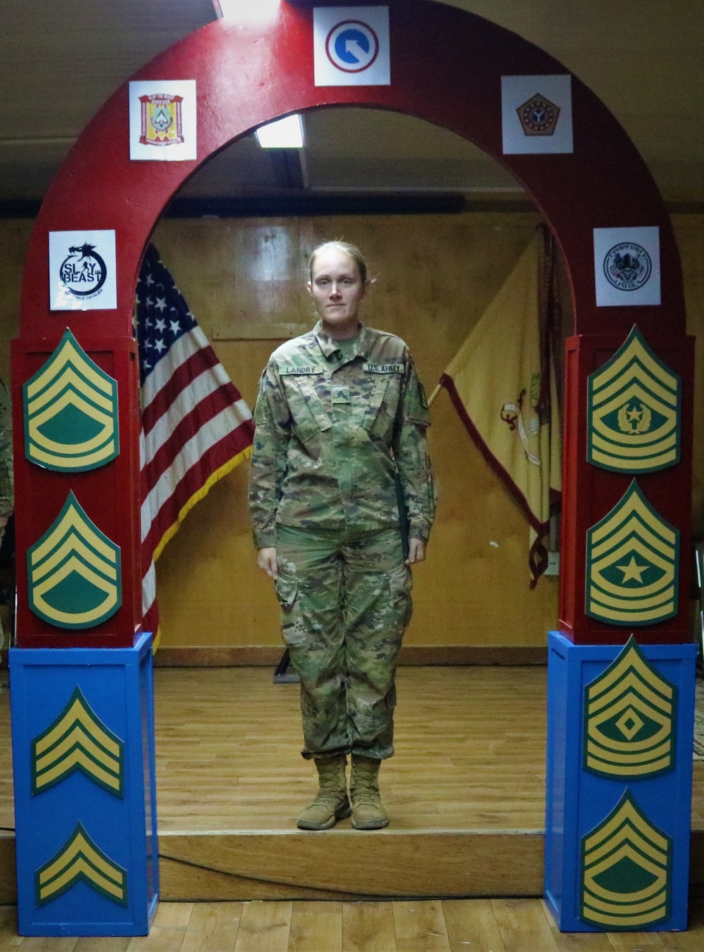 529th Support Battalion NCO Induction Ceremony