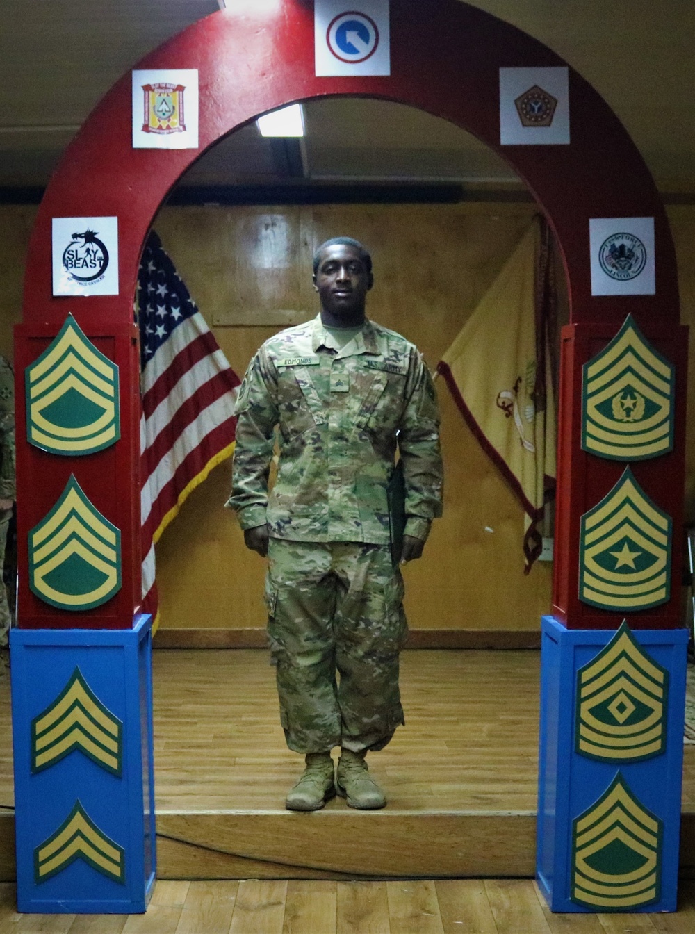 529th Support Battalion NCO Induction Ceremony